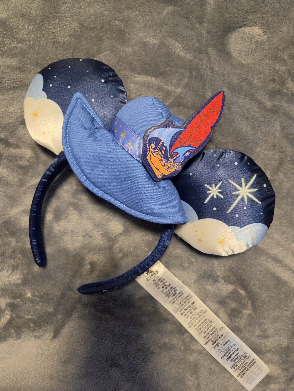 Disney Peter Pans Flight Main Attraction Mickey Ear Headband